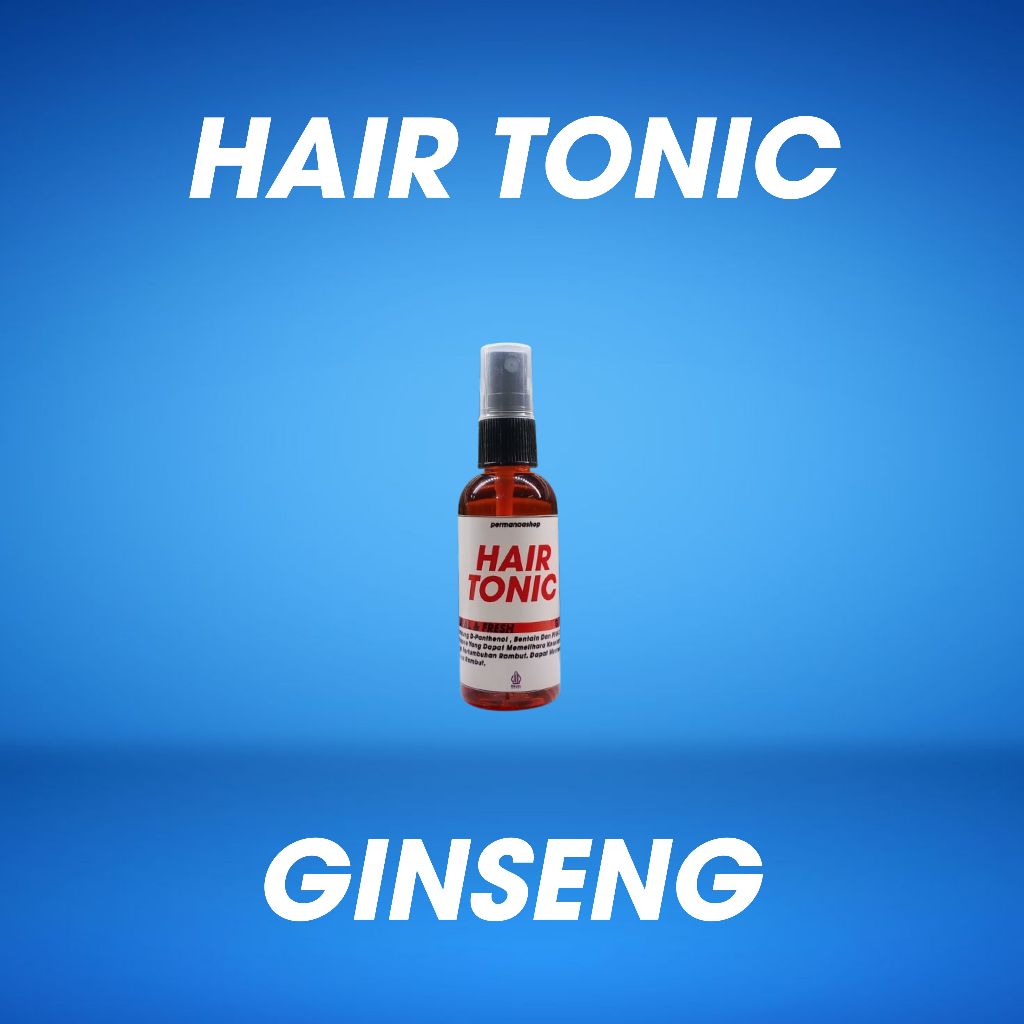 5PCS HAIR TONIC GINSENG VITAMIN PERAWATAN RAMBUT PRIA DAN WANITA DEWASA TERBARU