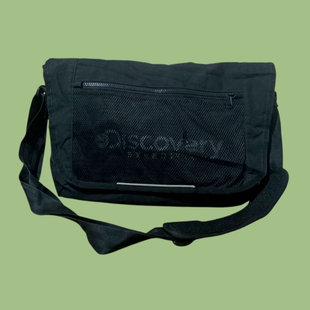 DISCOVERY EXPEDITION Messenger Bag Tas Slempang Kuliah Kerja Slempang Pakaian Pria Men's Shoulder an