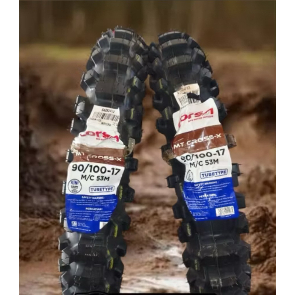 BAN LUAR CORSA MT CROSS-X 80 100-17 90 100-17 TUBE TYPE