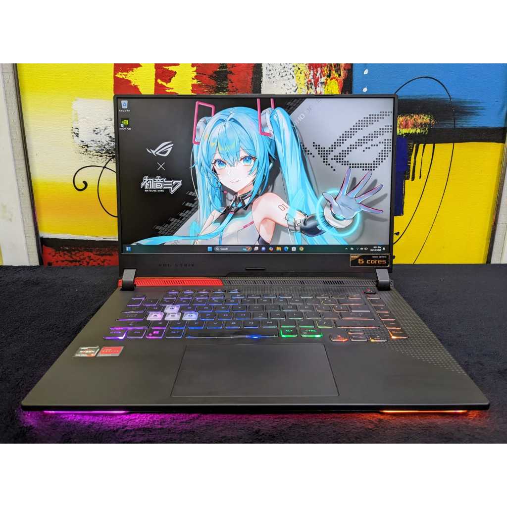 Laptop Gaming Asus ROG Strix G513 Ryzen 5 5600H 16/256 RTX 3050