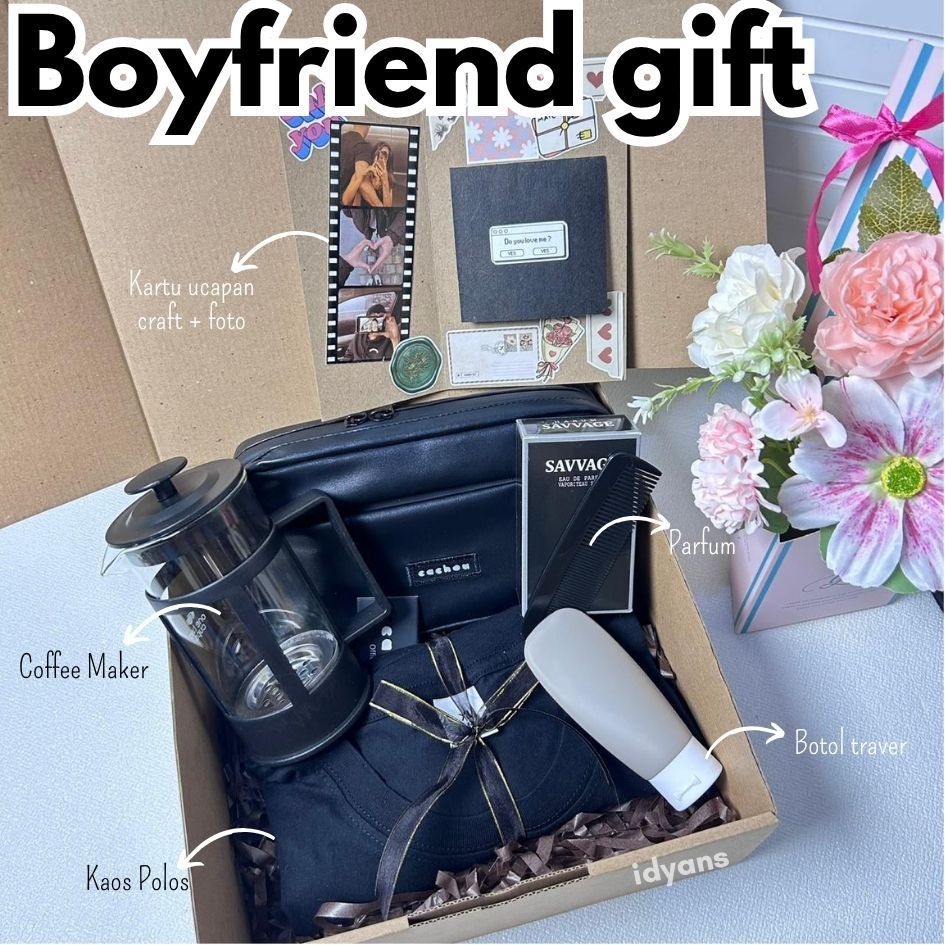 SET COFFEE MAKER / GIFTBOX COWOK / BOYFRIEND GIFT / HAMPERS KADO COWOK / KADO PACAR / GRADUATION / B