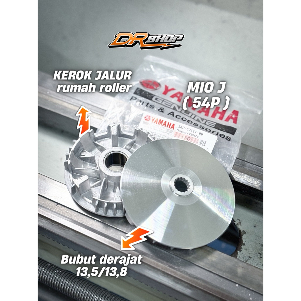Pully rumah roller bubut custom racing beat kode ( k44 )