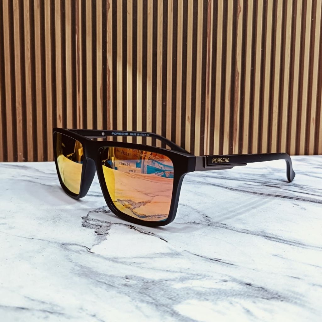 Kacamata Hitam Pria Porsche design 2301 Lensa Polarized Kacamata Anti Silau Matahari