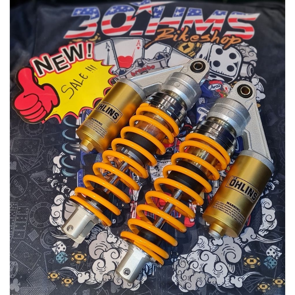 Shockbreaker Ohlins Non Stell Thailand size 300mm Pcx 150 CBU