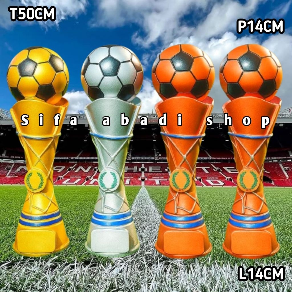 Piala / Trophy / Piala Sepak Bola 1set 4PCS