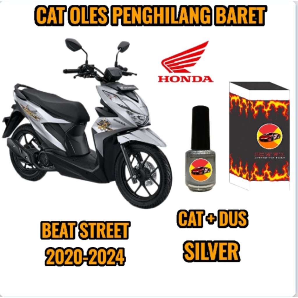 CAT OLES PENGHILANG BARET MOTOR HONDA BEAT STREET 125 SILVER 2024-2025 BARU TERMURAH BISA COD