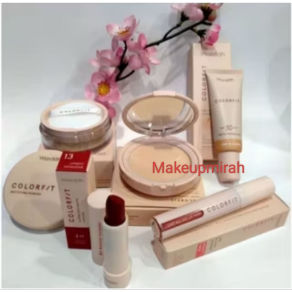 Wardah Colorfit / Seserahan Wardah / Paket Hampers Wardah / Hampers Kosmetik