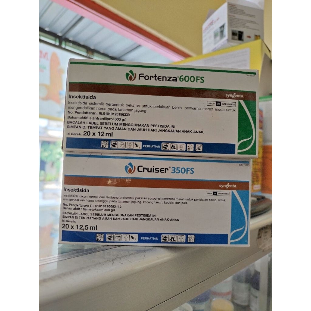 insektisida perlakuan benih CRUISER 350FS 12,5ml || FORTENZA 600FS 12ml