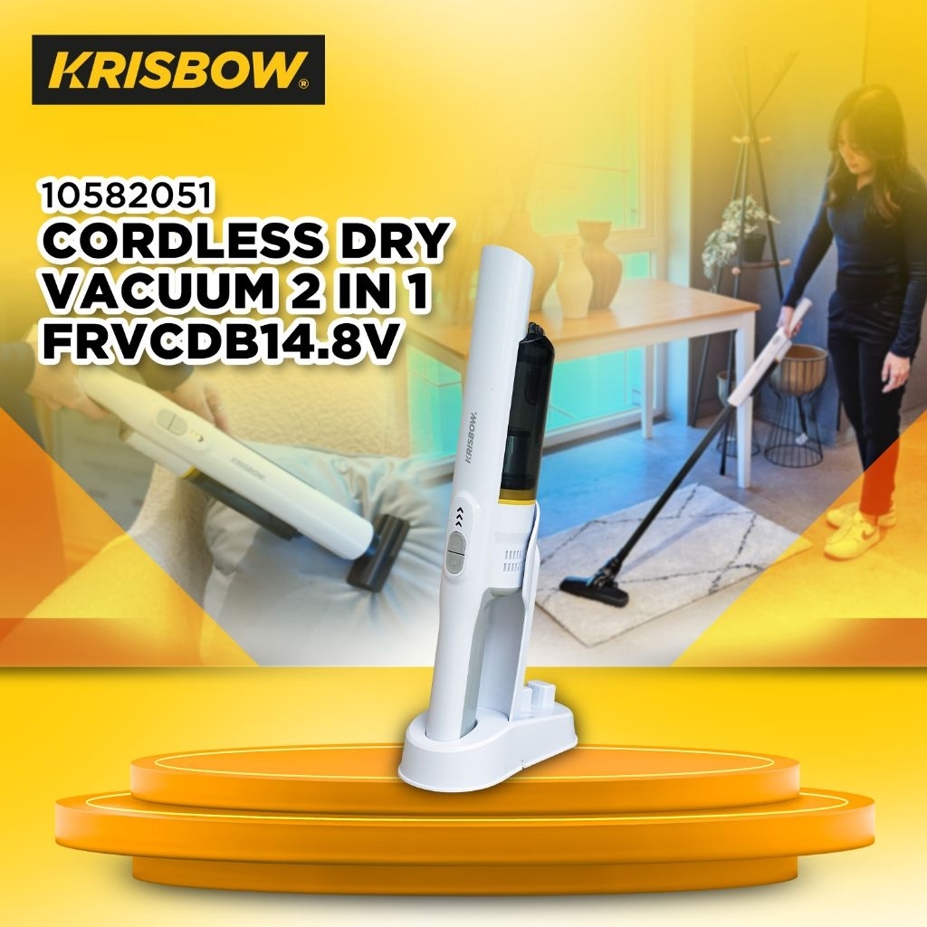 CORDLESS DRY VACUUM 2 IN 1 FRVCDB14.8V