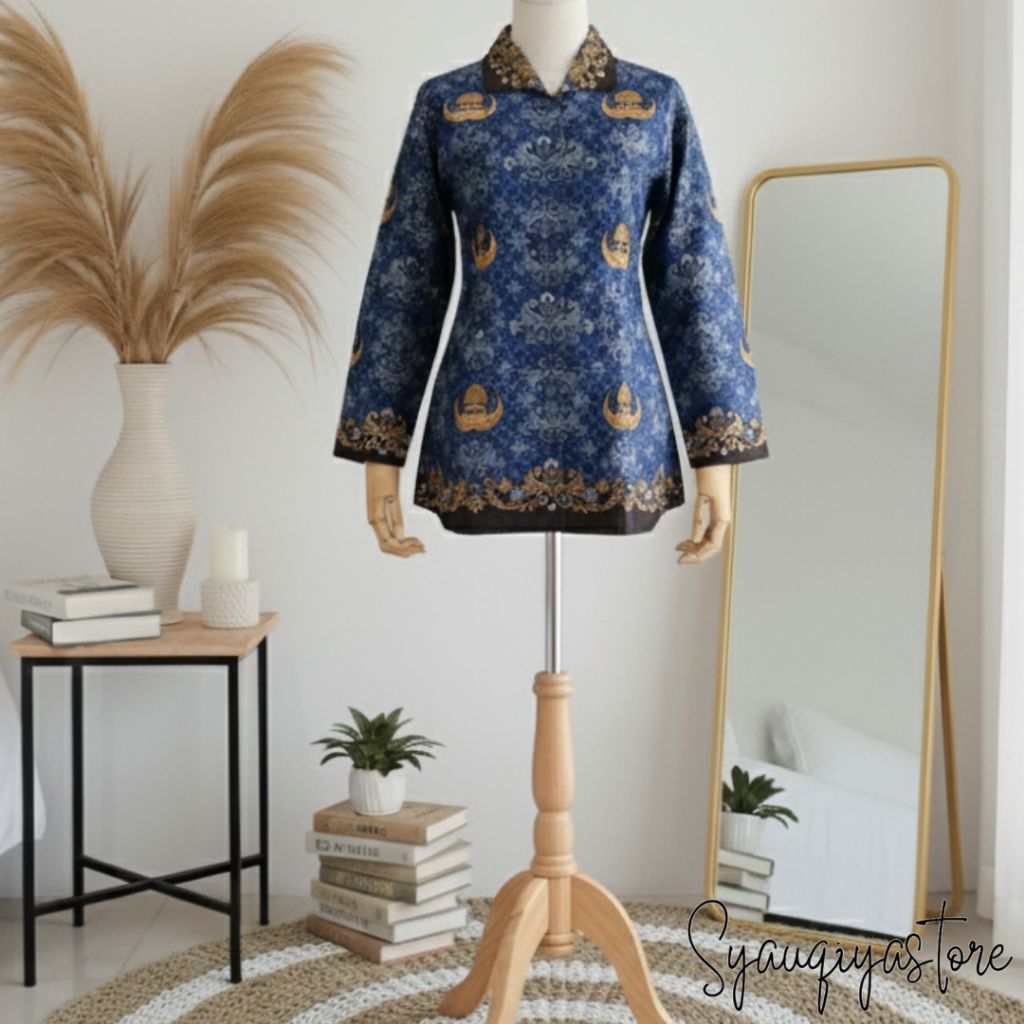 BATIK KORPRI C40S | ATASAN BATIK KORPRI 2022 | KEMEJA SERAGAM KORPRI 2022 | SERAGAM BATIK KORPRI TER