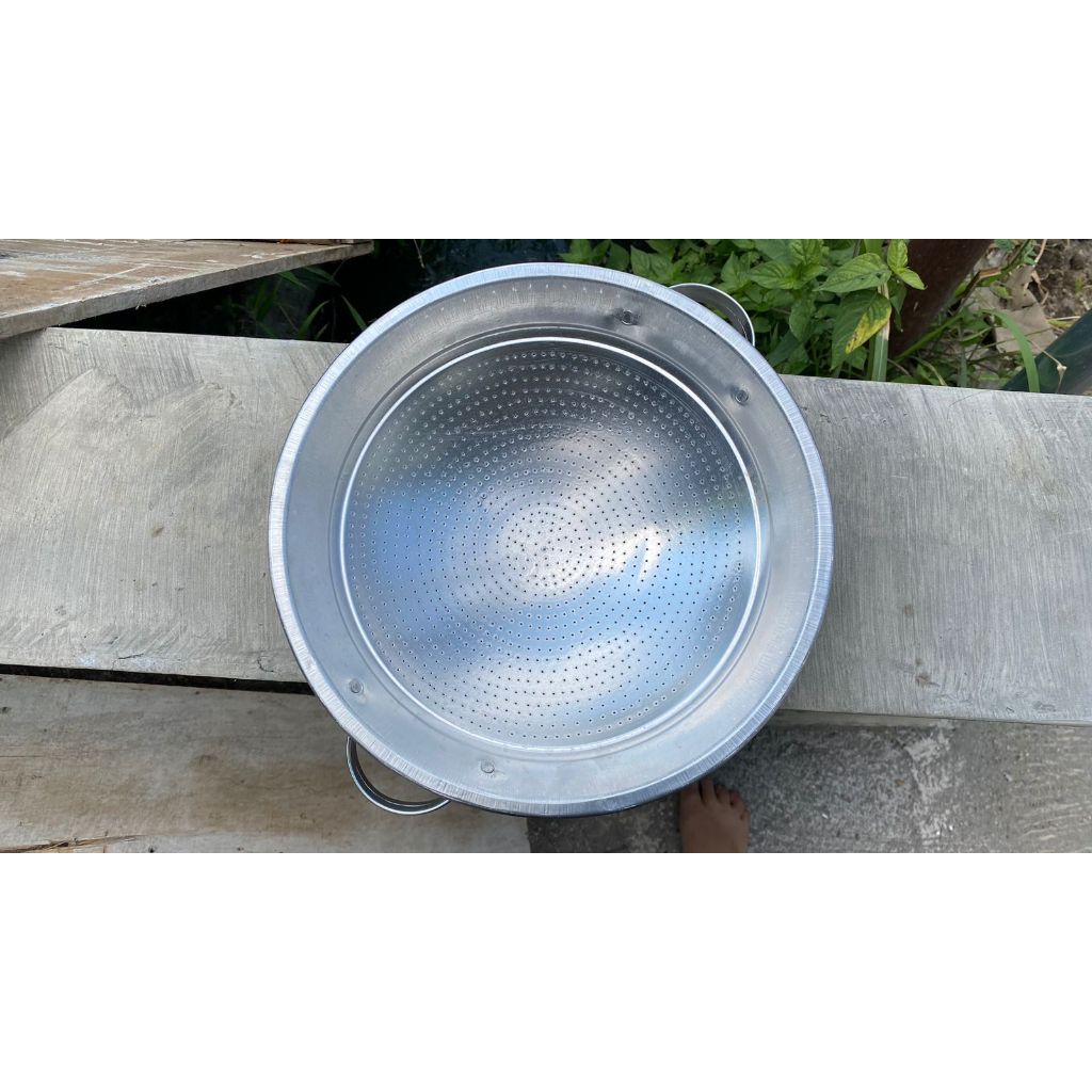 Saringan Kelapa BESAR MURAH / Pemeras Santan Aluminium (Kalo Santan)