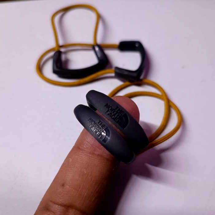 puller tarikan resleting zipper TNF import original warna kuning gelap model U