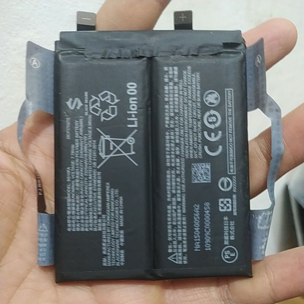 batre BLACK SHARK MODEL:BS10FA SECOND ORIGINAL,LUMAYAN MASIH BISA DI PAKAI