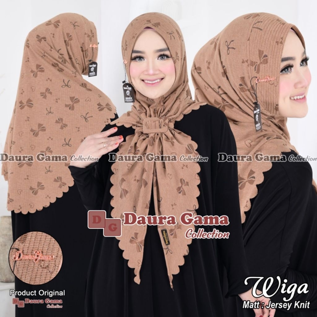 Wiga, Elga, Rosidha,Wigan,Kamelia,jersey knit/segi3 instan Gesper ori Dauragama