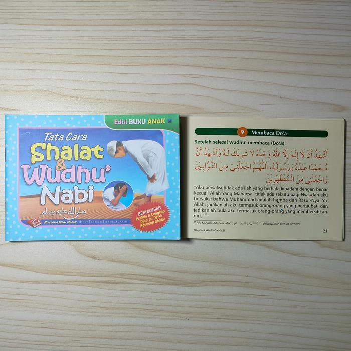 Buku Anak Tata Cara Shalat dan Wudhu Nabi, Tatacara Sholat