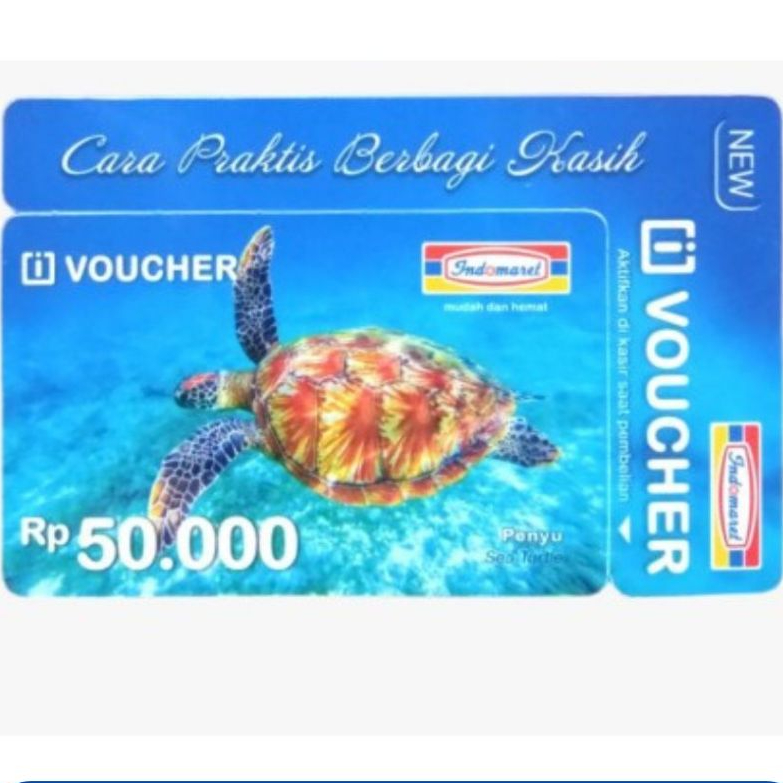 FREE GIFT VOUCHER INDOMARET 50RB