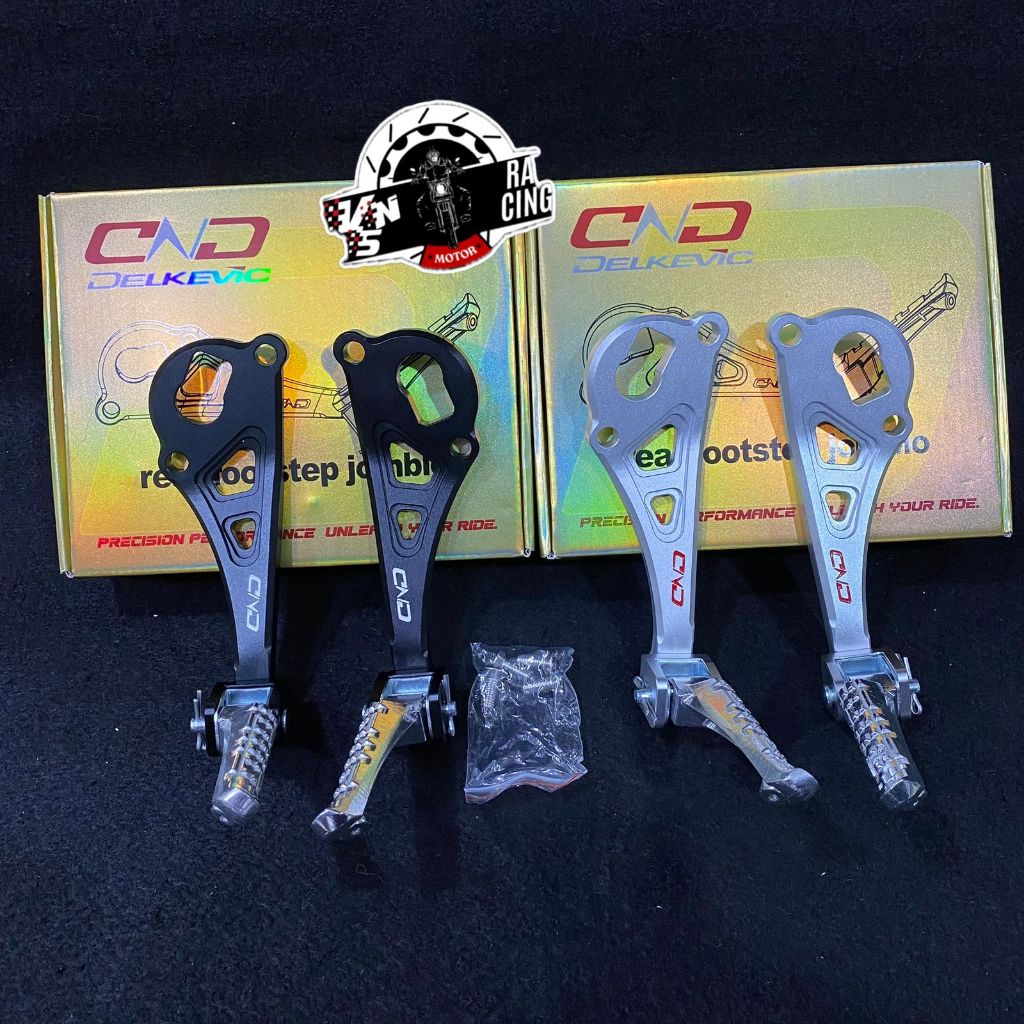 FOOTSTEP PIJAKAN KAKI DND DELKEVIC Ninja R 150 / Ninja RR 150 Original DND Pijakan Kaki belakang