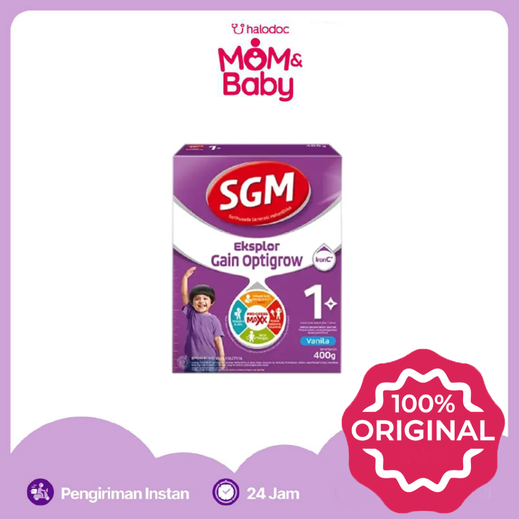 SGM Eksplor Gain Optigrow 1 Susu Bubuk Formula Anak 400 gram