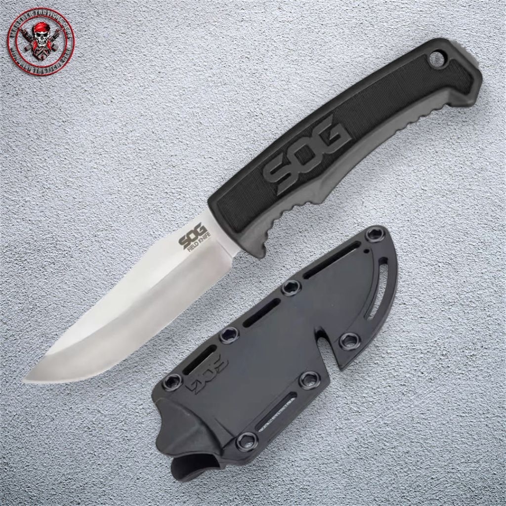 Pisau Serbaguna SOG Field Knife 4 Inch – Pisau Survival & Aktivitas Outdoor P1504