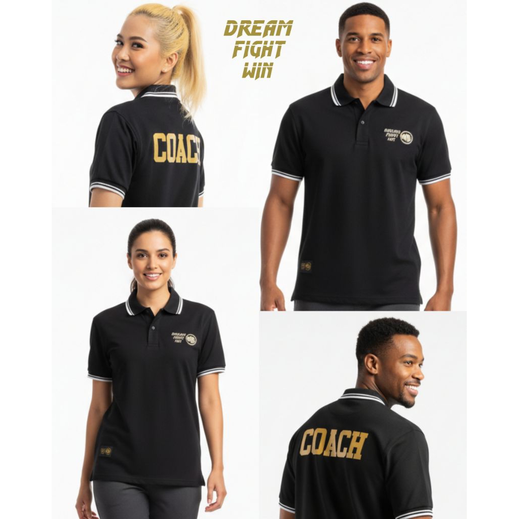 KAOS POLO SHIRT BERKERAH COACH