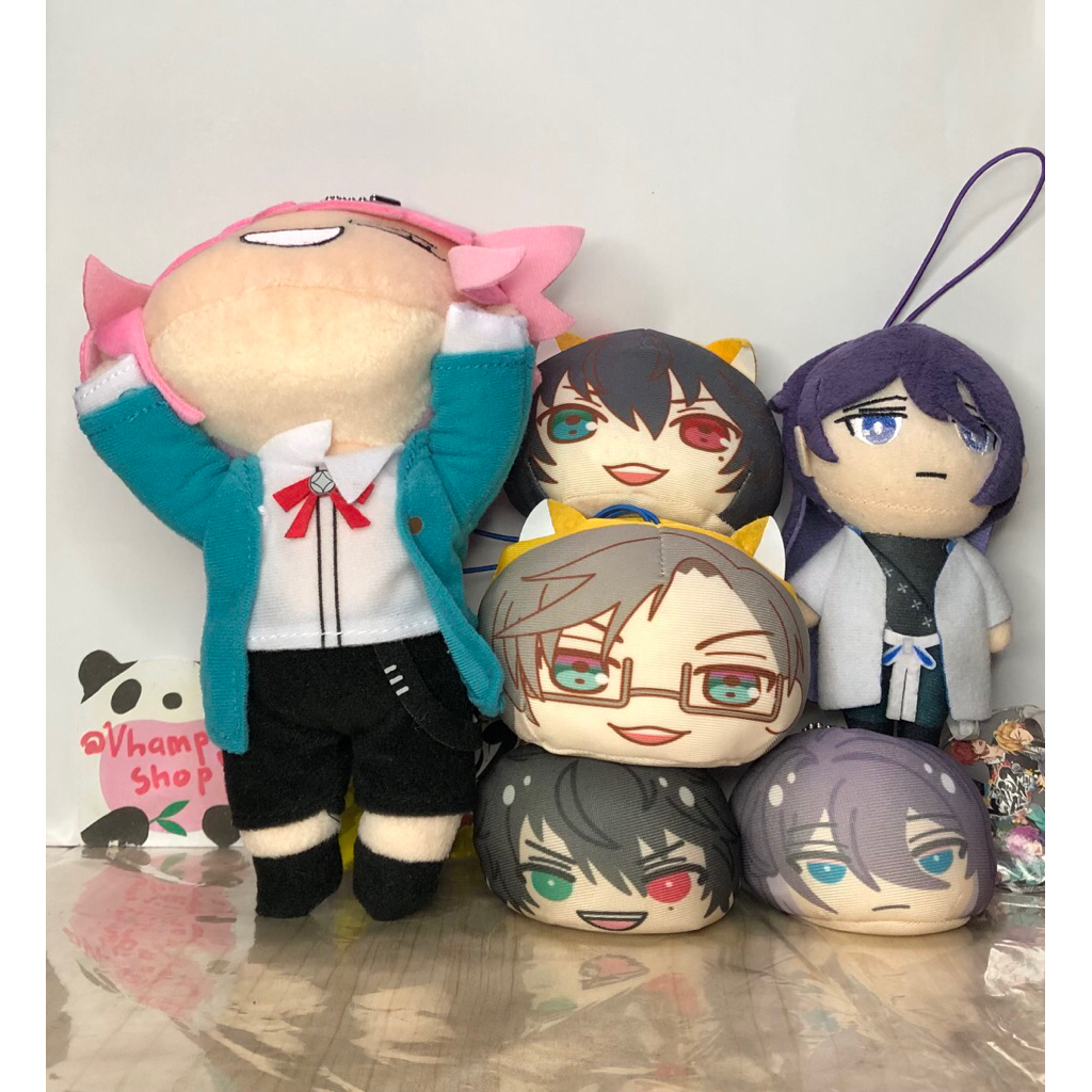 Hypnosis Mic: Division Rap Battle hypmic Nuigurumi Nesoberi Omanjuu official merch plushie keychain 