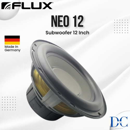 Subwoofer Audio Mobil - Subwoofer Flux Neo 12 - 12 Inch - 150 Watt - Subwoofer Audio Mobil - Plug N 