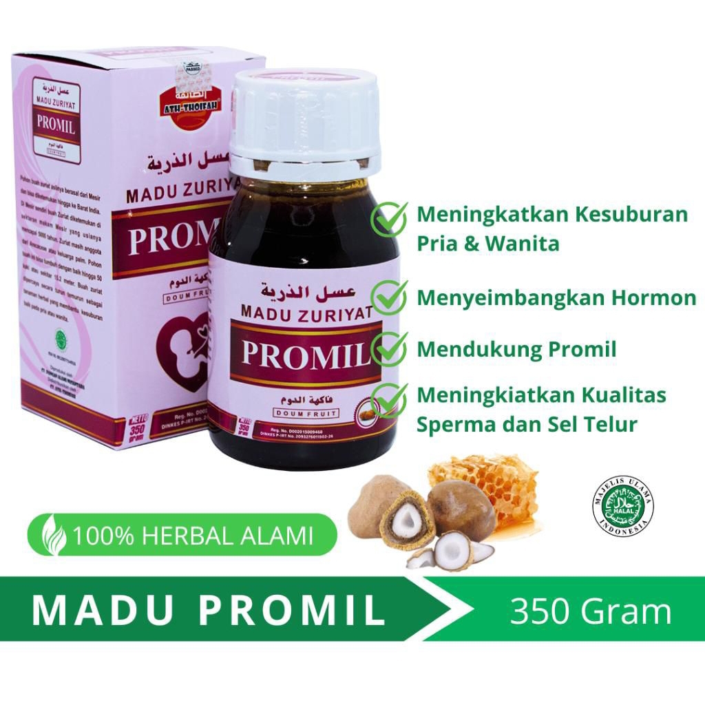 Promil Madu Zuriat Madu Promil Original 100%