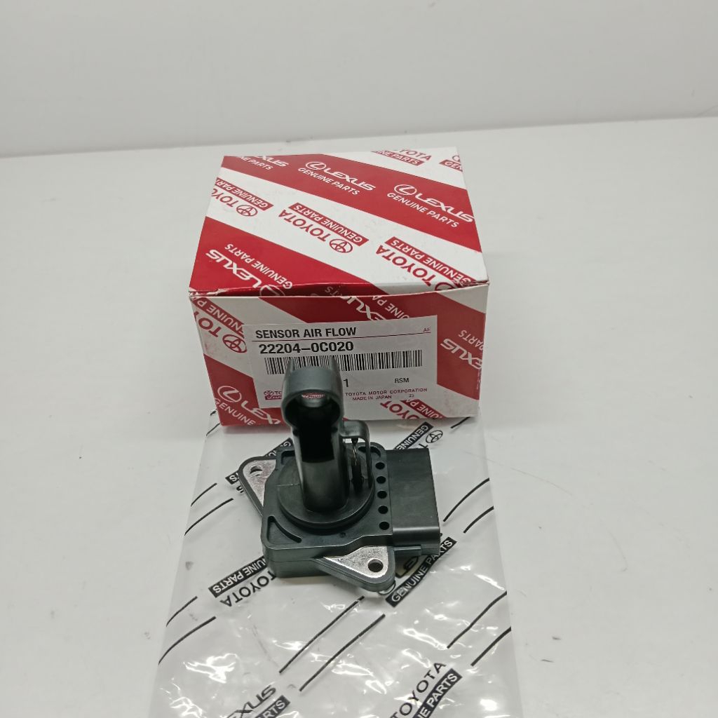 SENSOR AIRFLOW SENSOR AIR FLOW MAF ASLI TOYOTA INNOVA HILUX INNOVA BENSIN TYPE E ORIGINAL