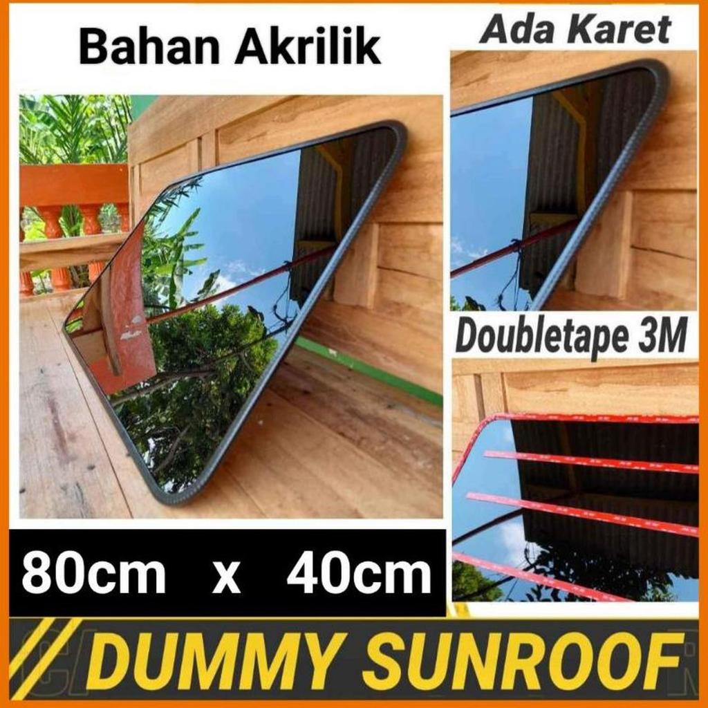 DUMMY SUNROOF TEMPEL 80 X 40 CM UNIVERSAL Mobil | Avanza | Xenia