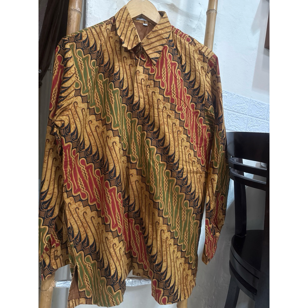 Batik Kemeja Batik pria merk Cempaka pernah dipakai ya