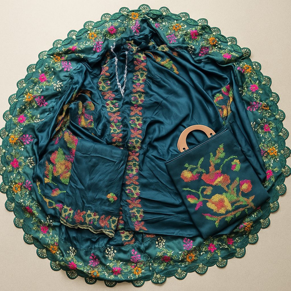 N&W - Mukena Lagosi Dewasa Full Bordir