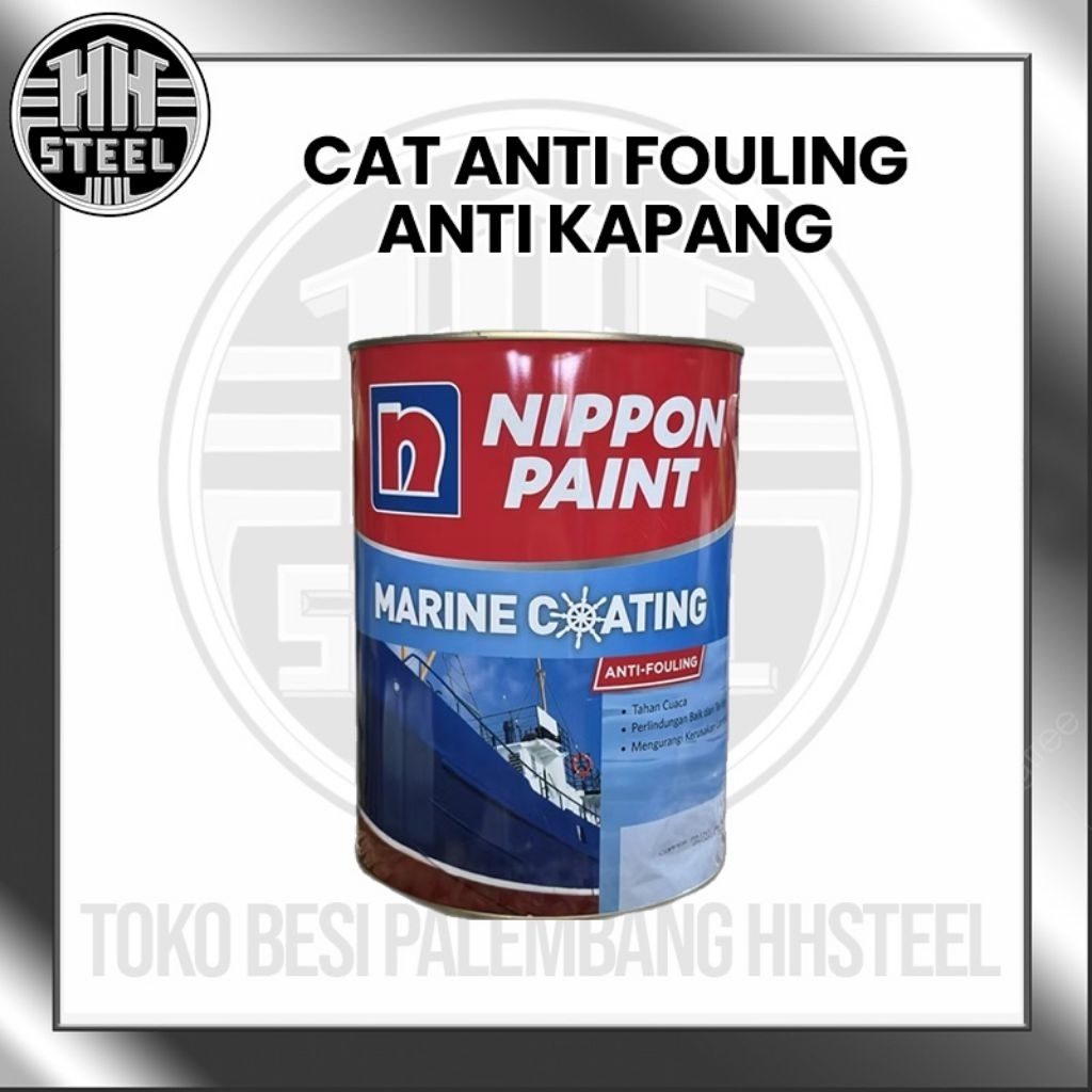 CAT ANTI FOULING MARINE COATING ANTI KAPANG UNTUK KAPAL KEMASAN 1 KG NIPPON PAINT