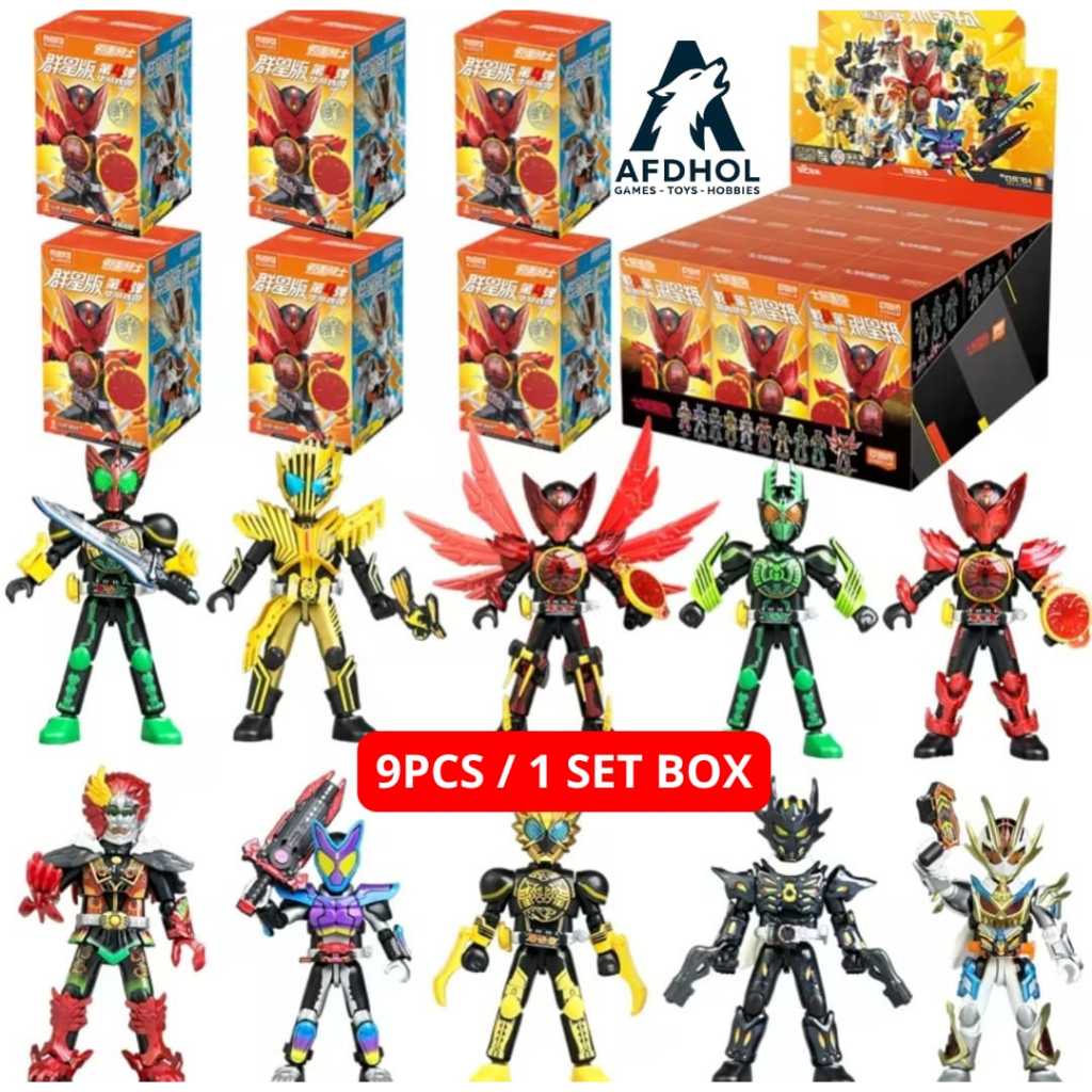 BLOKEES KAMEN RIDER GALAXY VERSION 04 GV04 EDITION OOO TATOBA TAJADOR ANKH GATAKIRIBA LEGEND RATORAT