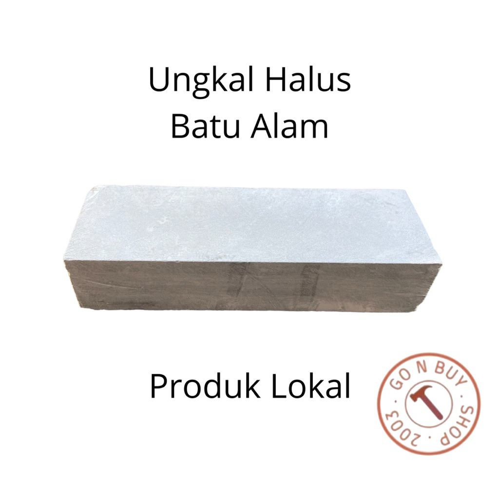 Batu Asah Ungkal Halus Bahan Batu Alam Satu Permukaan Sisi
