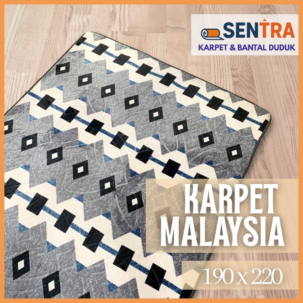 Karpet Busa Malaysia 190 x 220 Minimalis Arizona Dragon