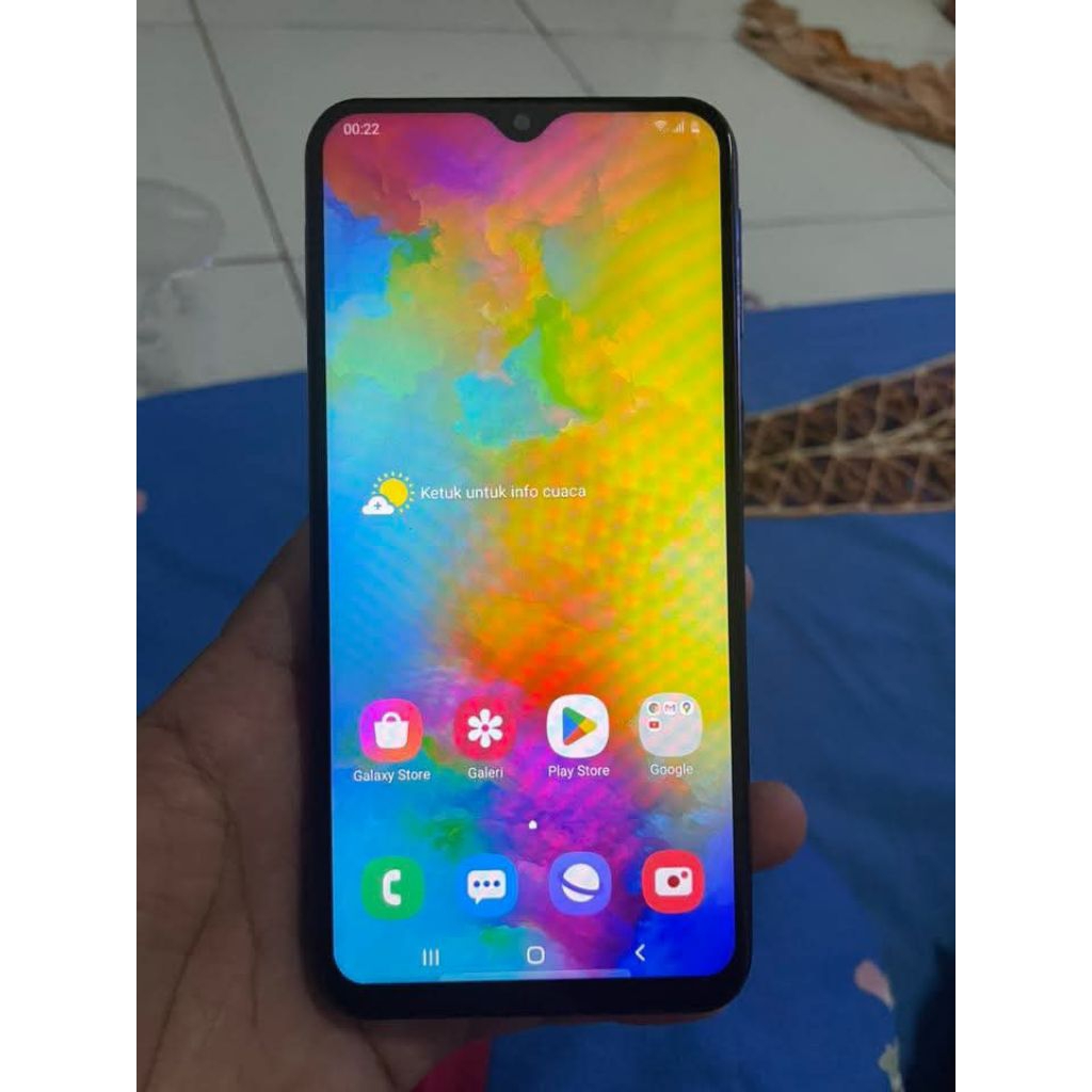 LCD Ori Asli Copotan Samsung M20 / M205 Fullset Touchscreen