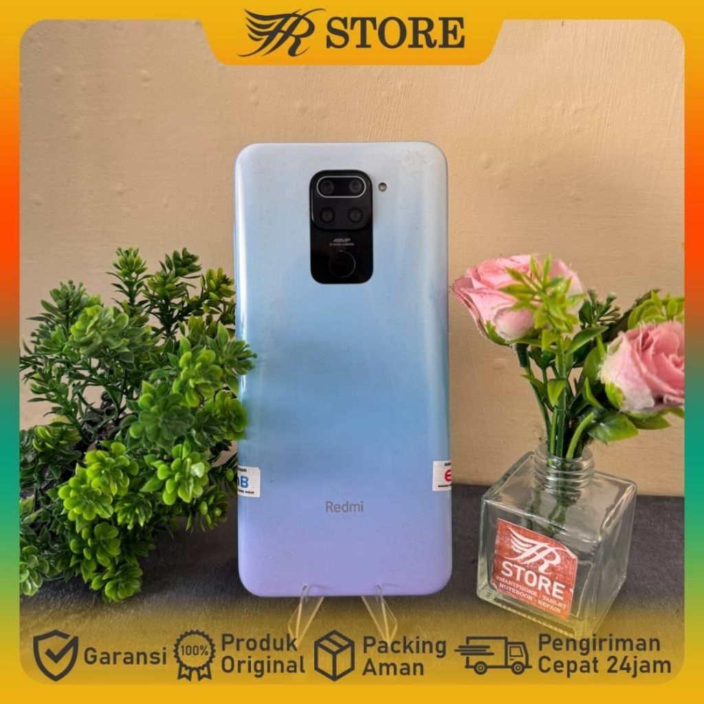 redmi note 9 6/128Gb second bergaransi