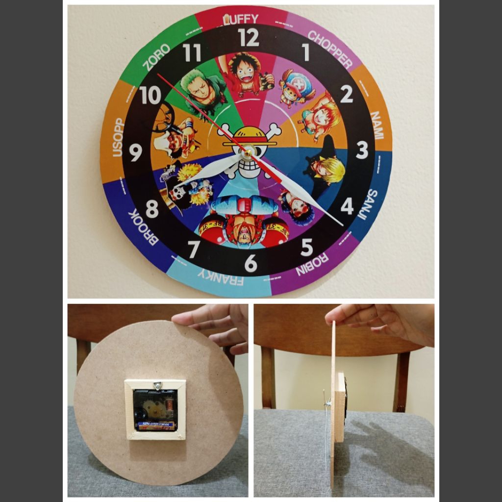 Jam Dinding Anime One Piece