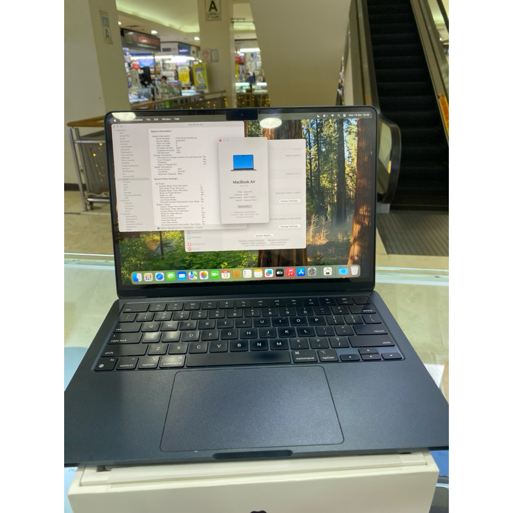 second Macbook air m2 8/512 ex ibox
