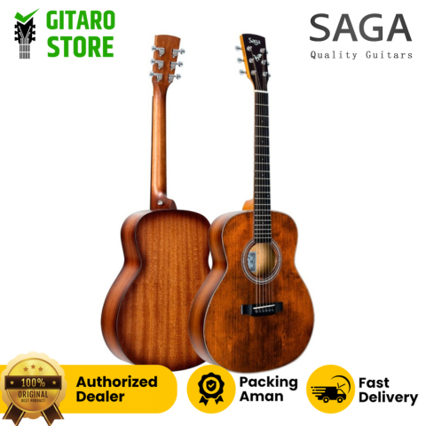 Gitar Akustik Elektrik SAGA GS 700 R GS700RE Fishman Presys II