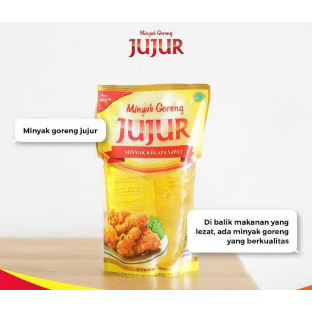 Minyak Goreng JUJUR Pouch 450ml