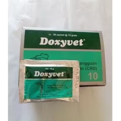 DOXYVET 10 gram - Antibiotik untuk ayam ngorok CRD