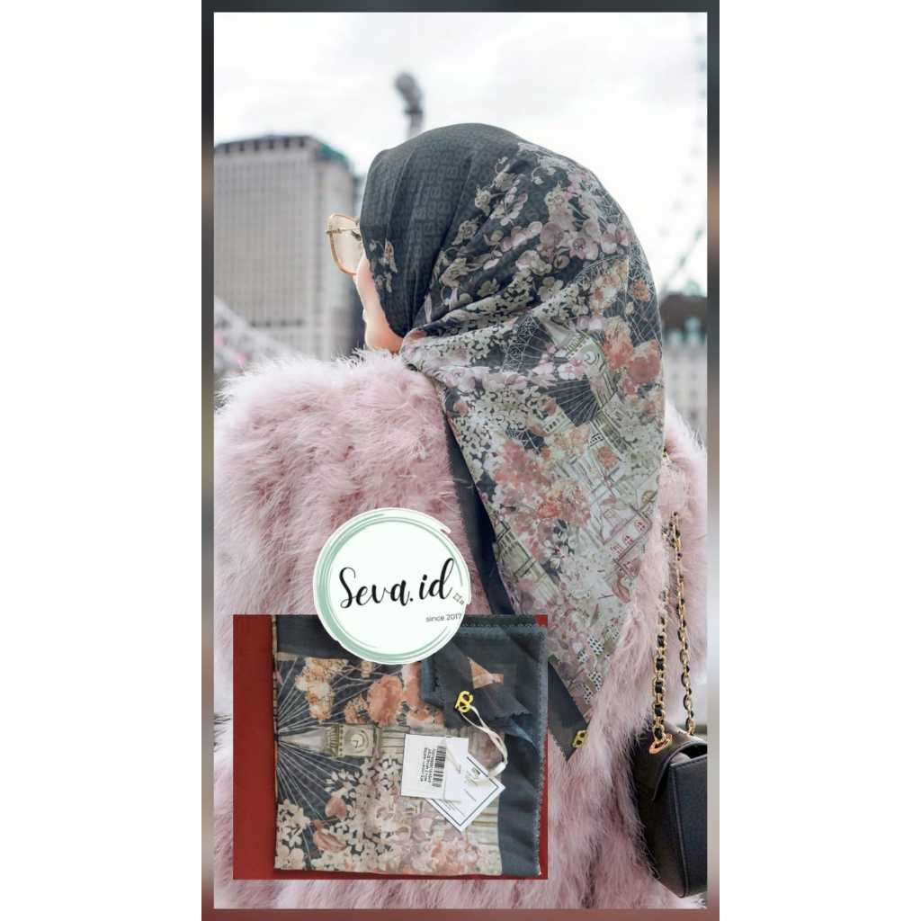 Buttonscarves Sale BS British Square London Eye Voile Defect Minor Buttonscaeves AS IS Modinity Sale