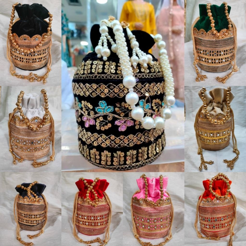 Tas potli bag india - tas pesta - tas wedding india