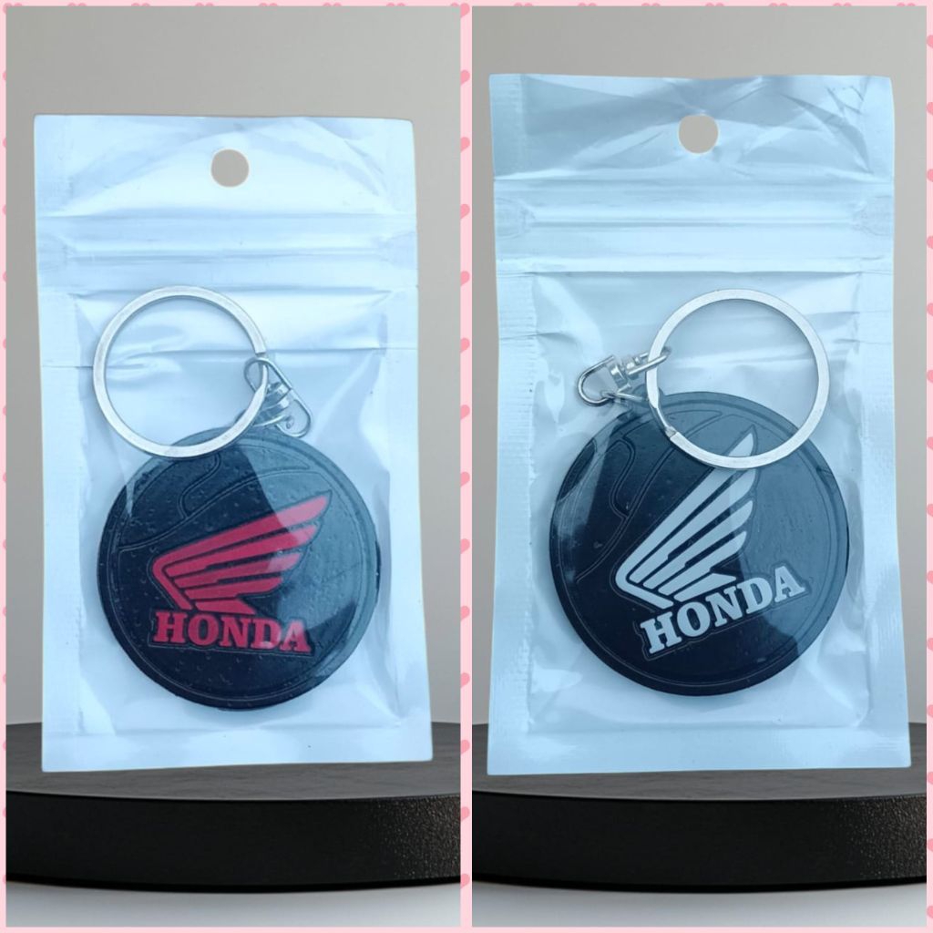 gantungan kunci karet gantungan kunci motor Honda