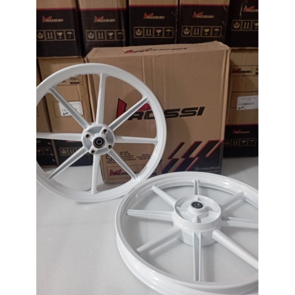 Velg Supra Fit Swan White Vrossi Veleg Fit Supra fitnew Palang 8 putih original V Rossi