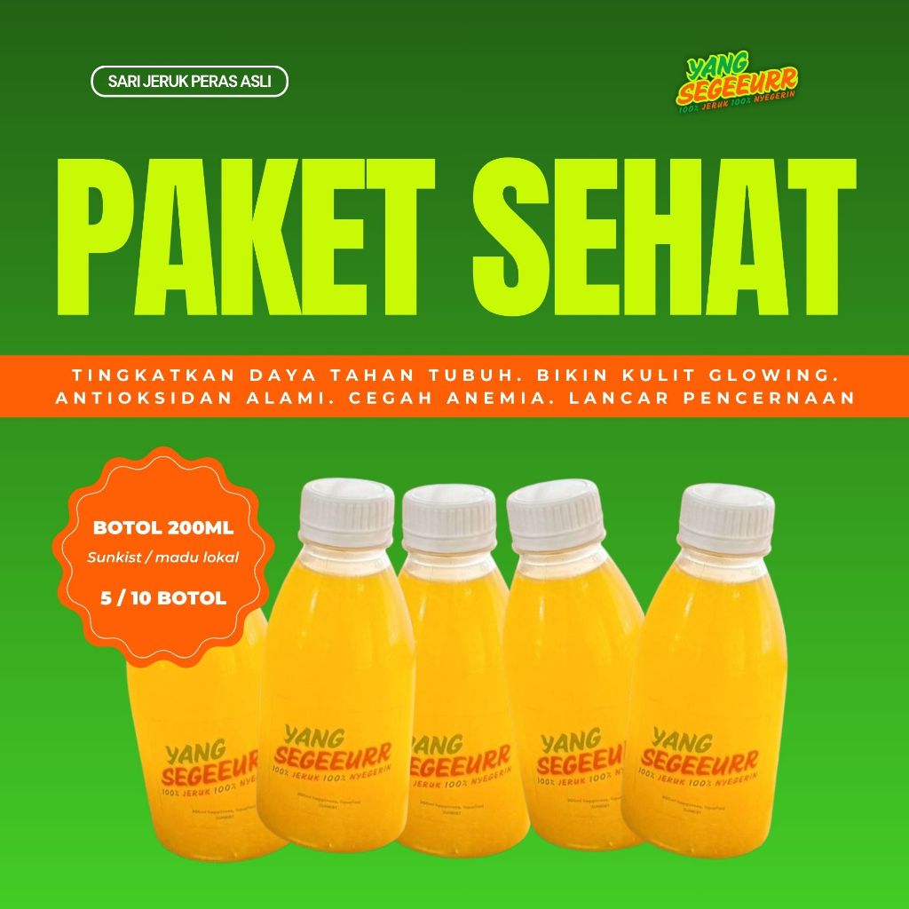 Jus Sehat Jeruk Sunkist dan Lokal Madu Peras - Jaga Imunitas dan Anti Oksidan - 100% Murni