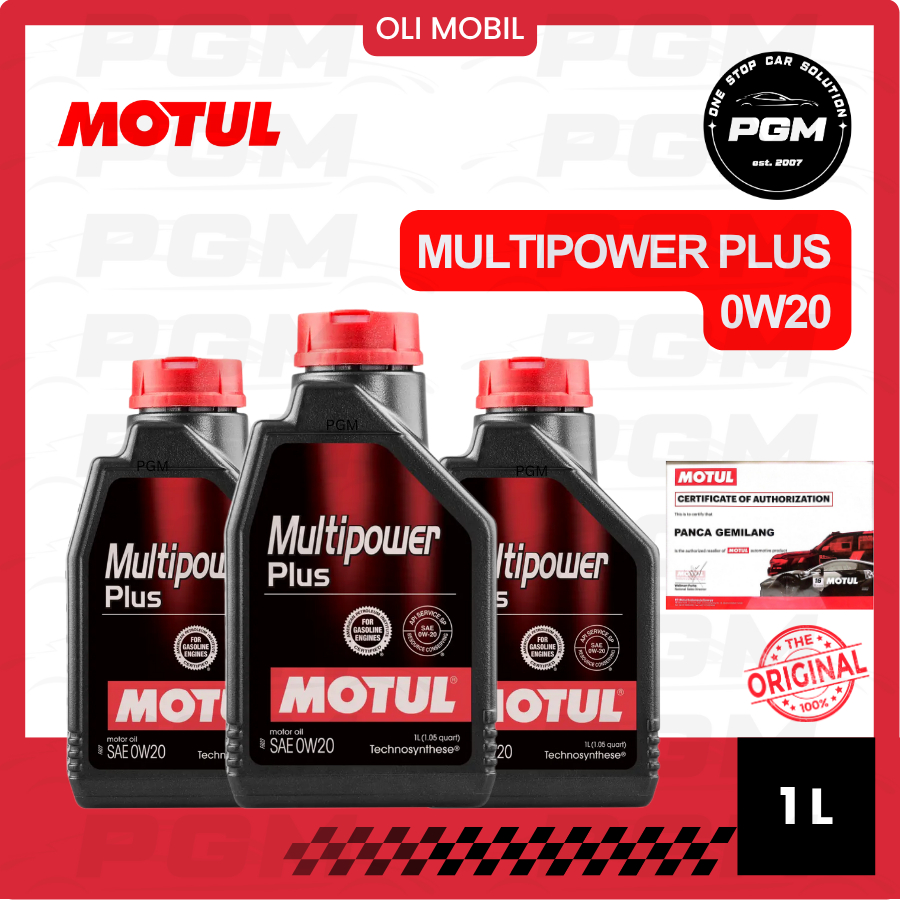 Oli Mobil Motul MULTIPOWER PLUS 0W20 1L (Dijamin Ori 100%)