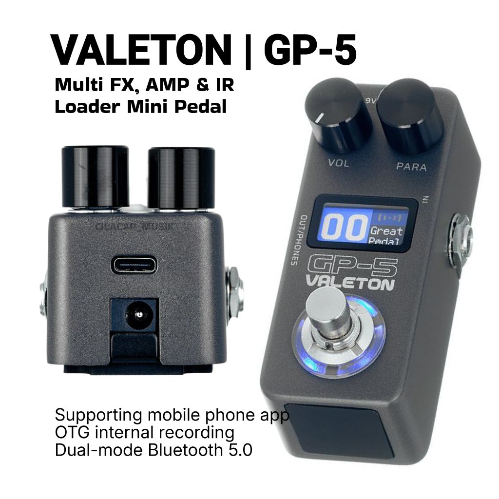 EFEK GITAR VALETON GP 5 VALETON GP-5 VALETON GP5