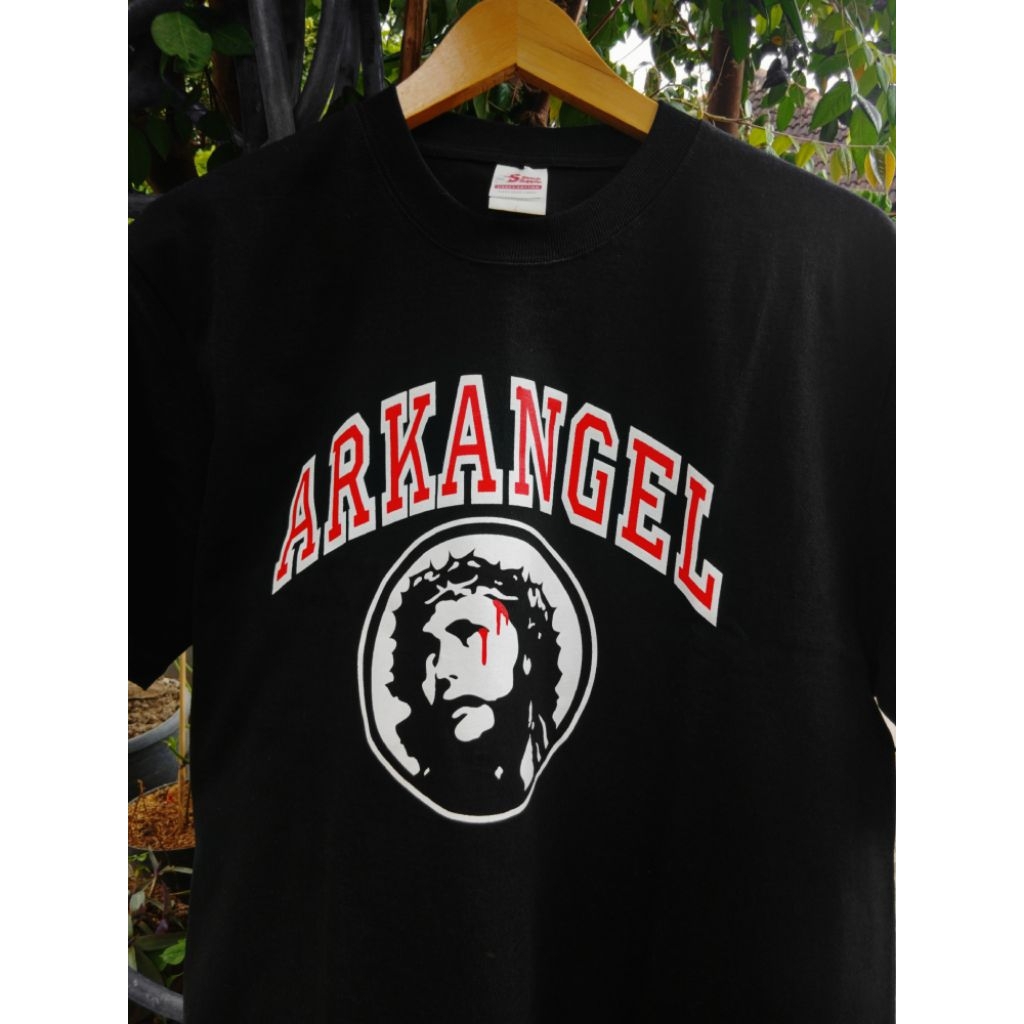 Kaos Band ARKANGEL-  DEADMAN WALKING/JESUS tag stitch supply heavy 16s